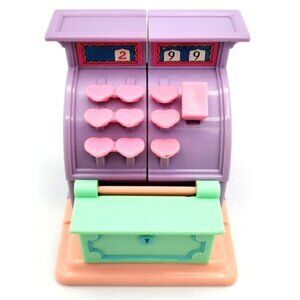 Shopping Spree Daycare Cash Register Playset Vintage Mimi and Goo Goos 1990s